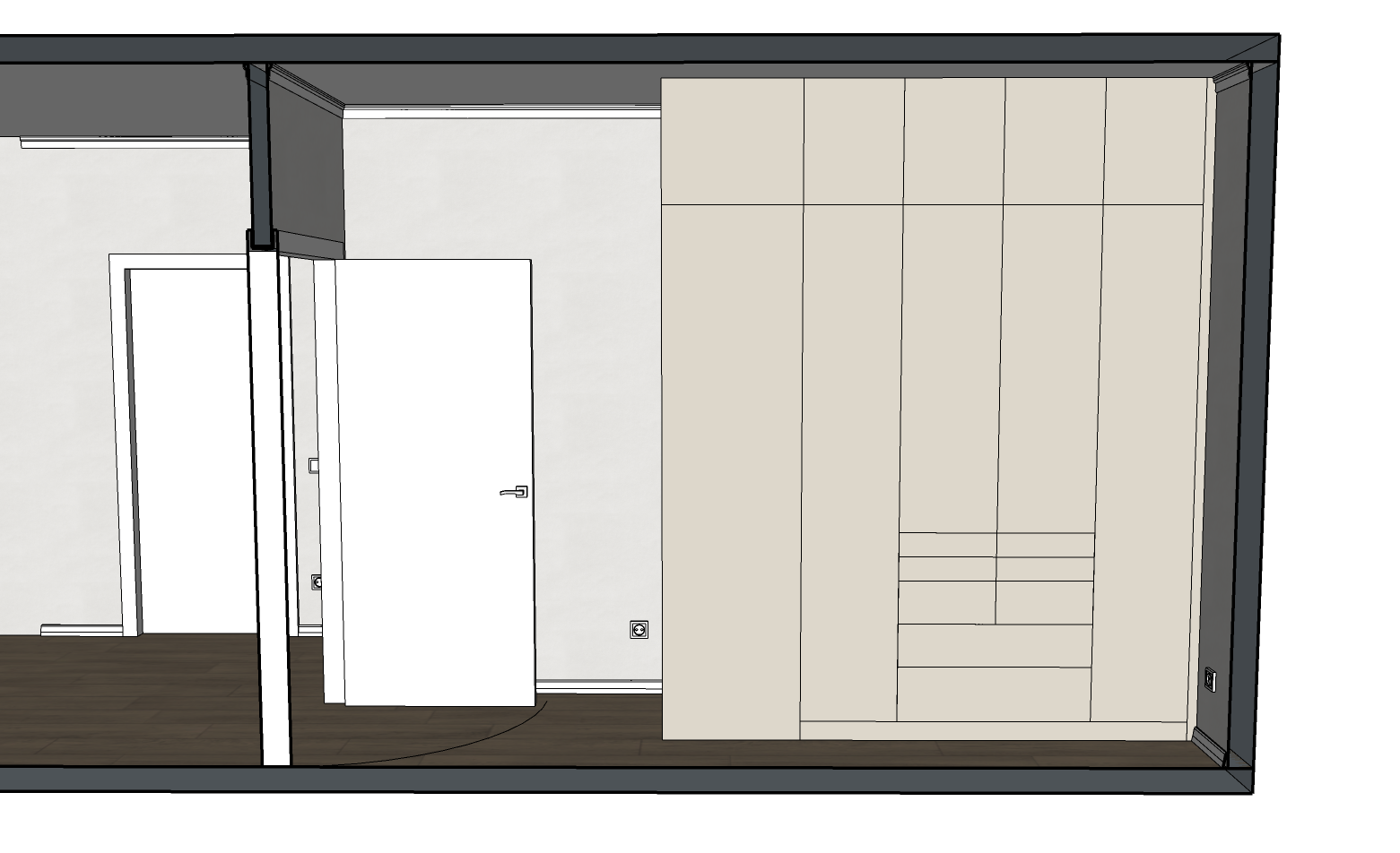 Шкаф в спальне